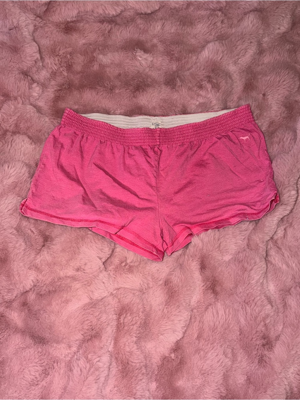 PINK Victoria's Secret Hot Pink Sleep Shorts